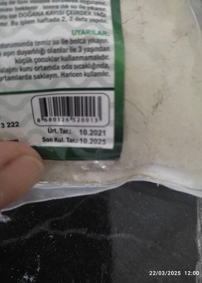 500.gram.lil.maskesi organik - Görsel 5