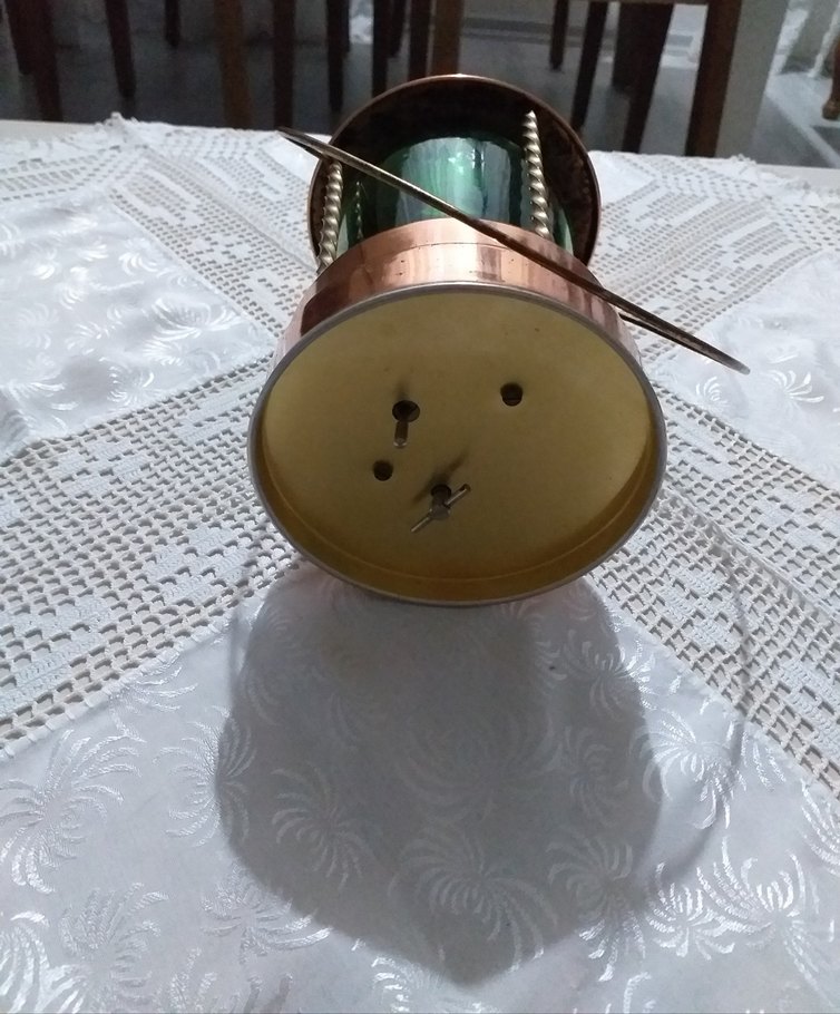 Yeşil Camlı Bakır Müzikli Şişe - Görsel 2