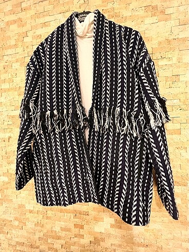 40 Beden lacivert Renk Twist Cotton Hırka