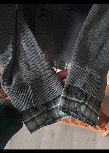 D*s Damat Gri Erkek tarz kazak - Görsel 2