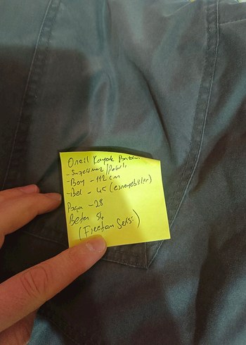 O'Neill Haki Erkek kayak pantolonu (orijinal) - Görsel 10