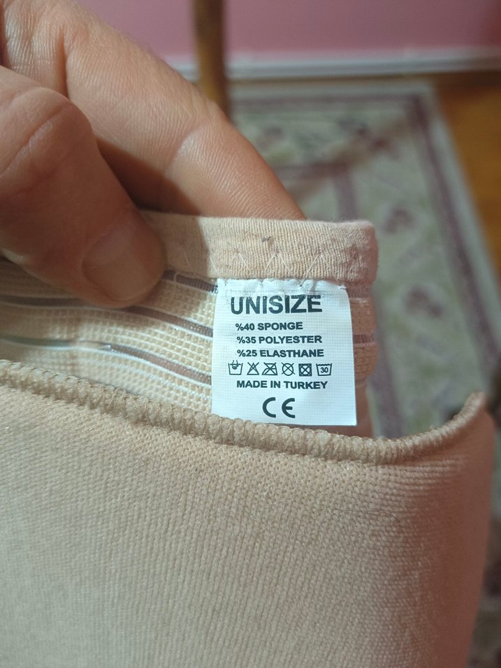 Bej Uzun Boylu  Bel korsesi - Görsel 5