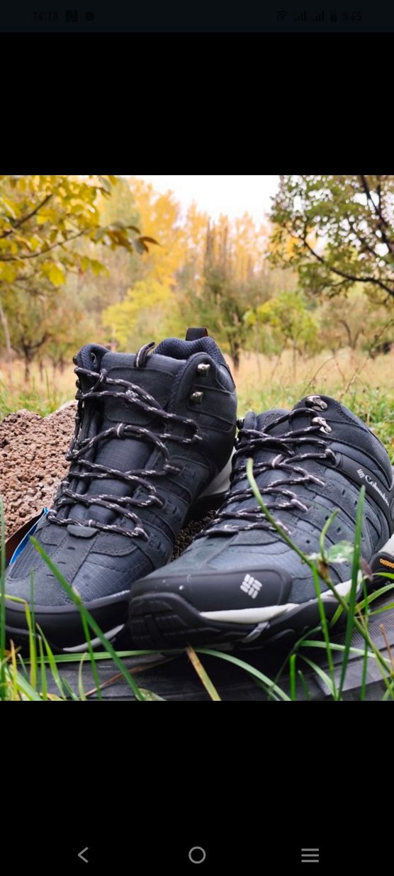 Columbia Antrasit Erkek Outdoor Bot orjinal - Görsel 2