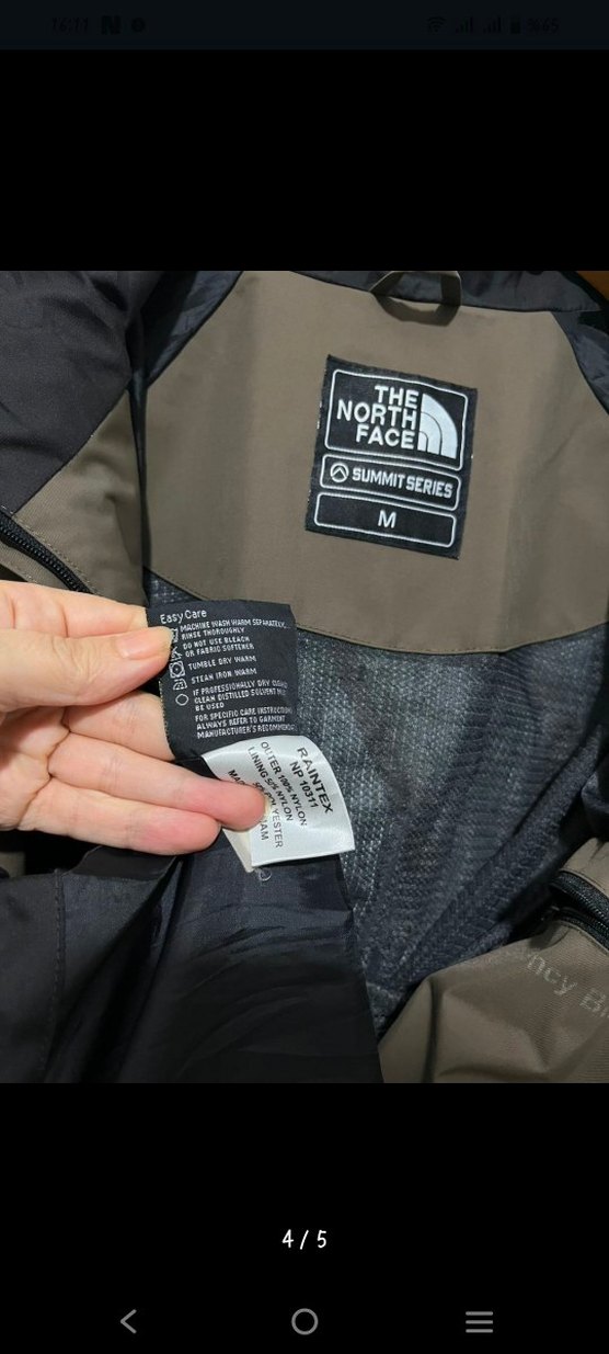 North Face orjinal Rüzgarlık ve Yapmurluk - Görsel 5