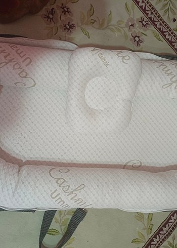 Beyaz Baskılı Çocuk Uyku Minderi - Görsel 4