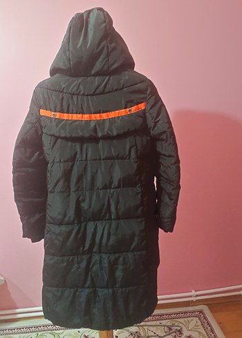 Polo Garage Kadın Uzun Kışlık Mont - Görsel 4