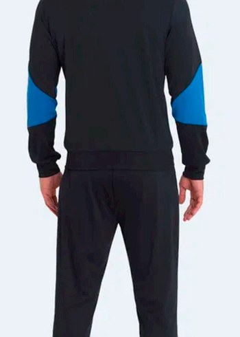 Slazenger Fermuarlı Dik Yaka Cepli Lacivert Eşofman Takımı - Görsel 2