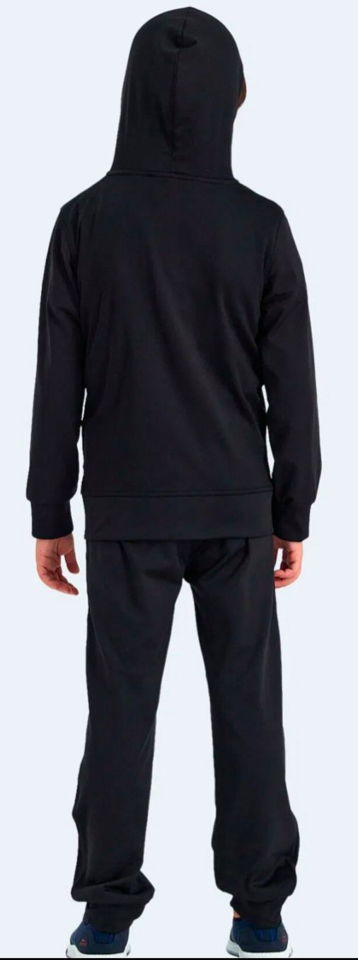 SlazengerUnisex Çocuk Fermuarlı Kapüşonlu Cepli Eşofman Takımı - Görsel 2