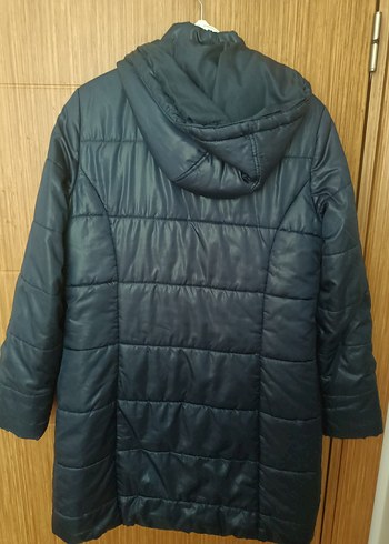 40 Beden lacivert Renk U.S. Polo Assn. Kadın Mavi Midi Kışlık Mont