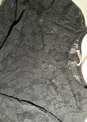 Dantelli elbise - Görsel 4