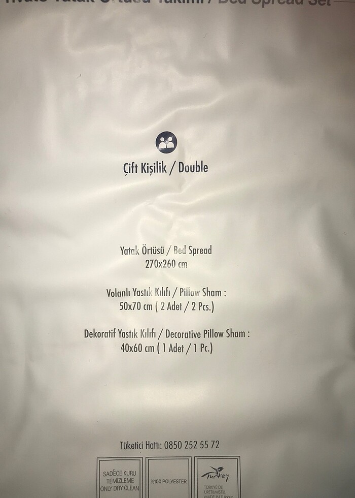 Karaca yatak örtüsü takimi - Görsel 2