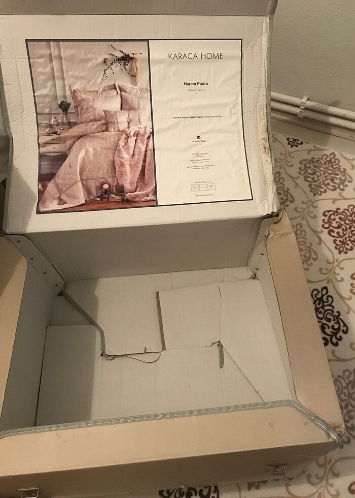 Karaca yatak örtüsü takimi - Görsel 5