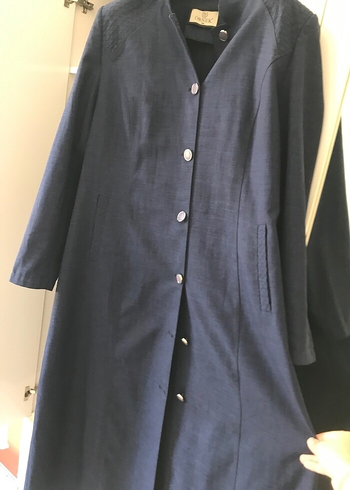 Büyük beden pardesü - Görsel 5