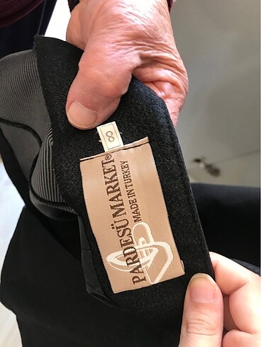 Büyük beden pardesü - Görsel 5