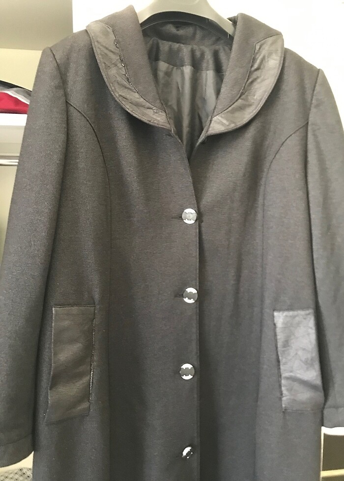 Büyük beden pardesü - Görsel 2