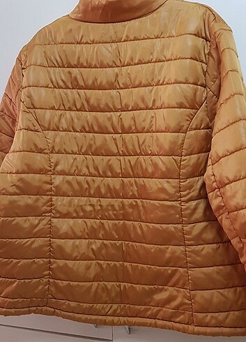 50 Beden altın Renk Sarı mont 50 beden
