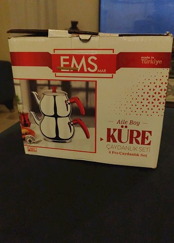  Beden Küre Aile Boy 4 Parça Çaydanlık Seti