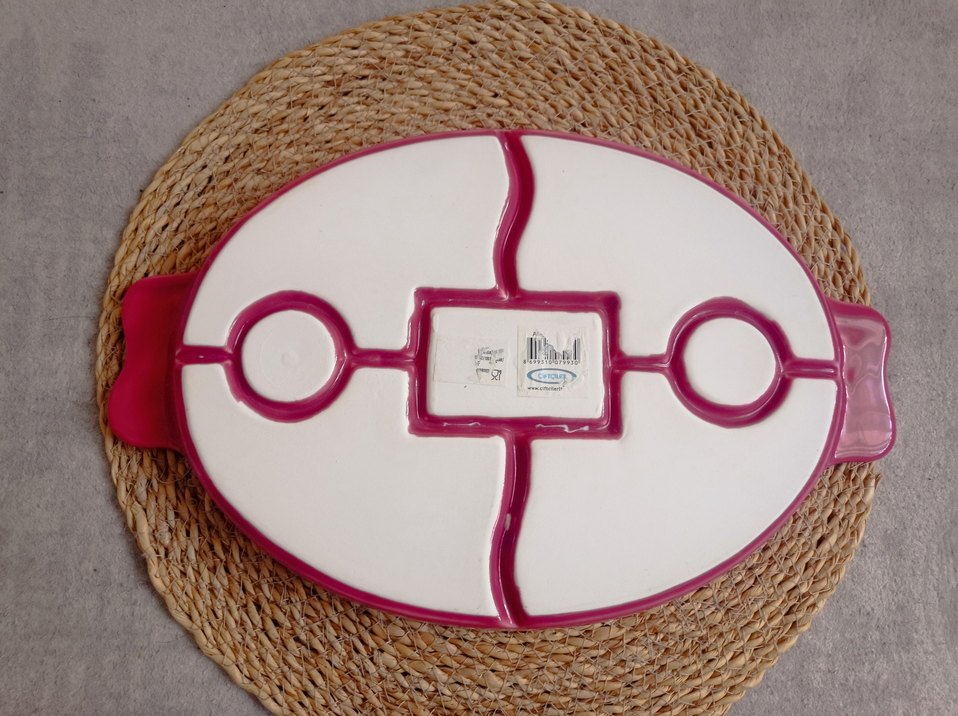 Çocuklar için kırmızı kahvaltı tabağı seti - Görsel 4