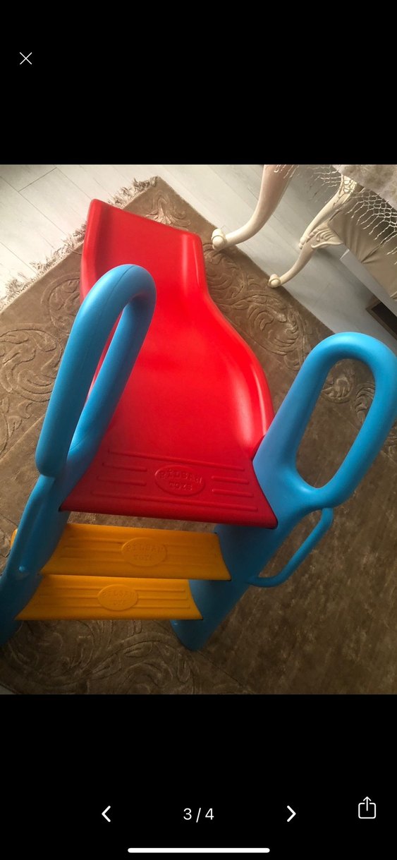 Pilsan Bingo Çocuk Kaydırak - Kırmızı - Görsel 3