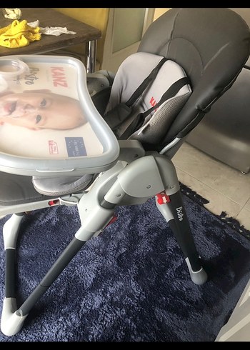 Gri Kanz Bebek Mama Sandalyesi - Görsel 4