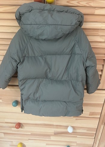Zara Çocuk yeşil  Mont - Görsel 4
