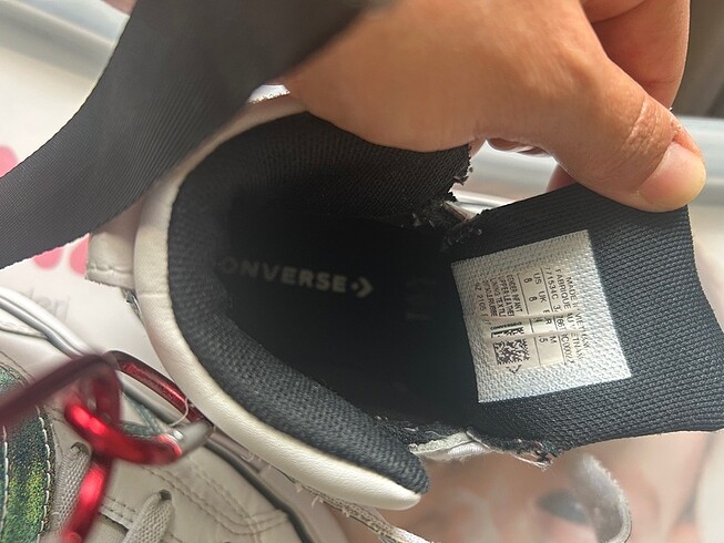 Orjinal deri converse - Görsel 7