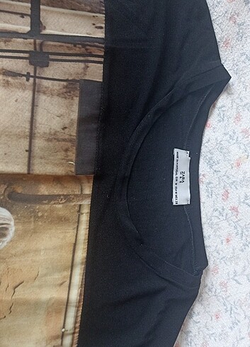 m Beden siyah Renk Zara temiz bluz