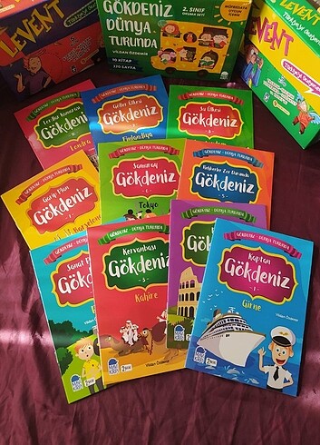 Gökdeniz dünya turunda hikaye seti 