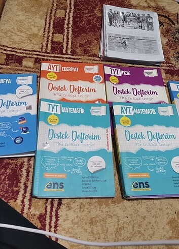AYT TYT DERS NOTLARI VE ÇALIŞMA DEFTERLERİ  - Görsel 5