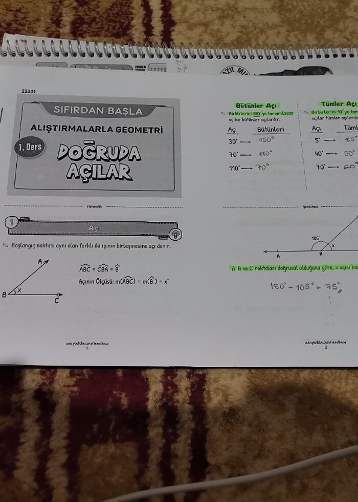 AYT TYT DERS NOTLARI VE ÇALIŞMA DEFTERLERİ  - Görsel 2