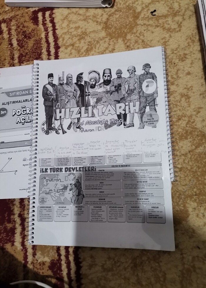 AYT TYT DERS NOTLARI VE ÇALIŞMA DEFTERLERİ  - Görsel 3