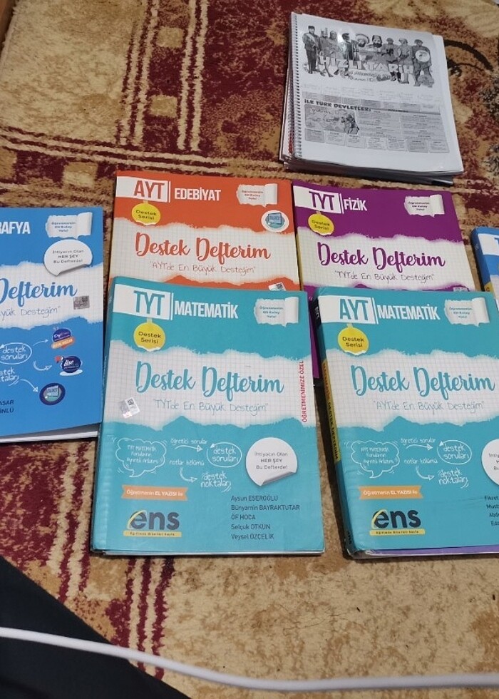 AYT TYT DERS NOTLARI VE ÇALIŞMA DEFTERLERİ  - Görsel 5