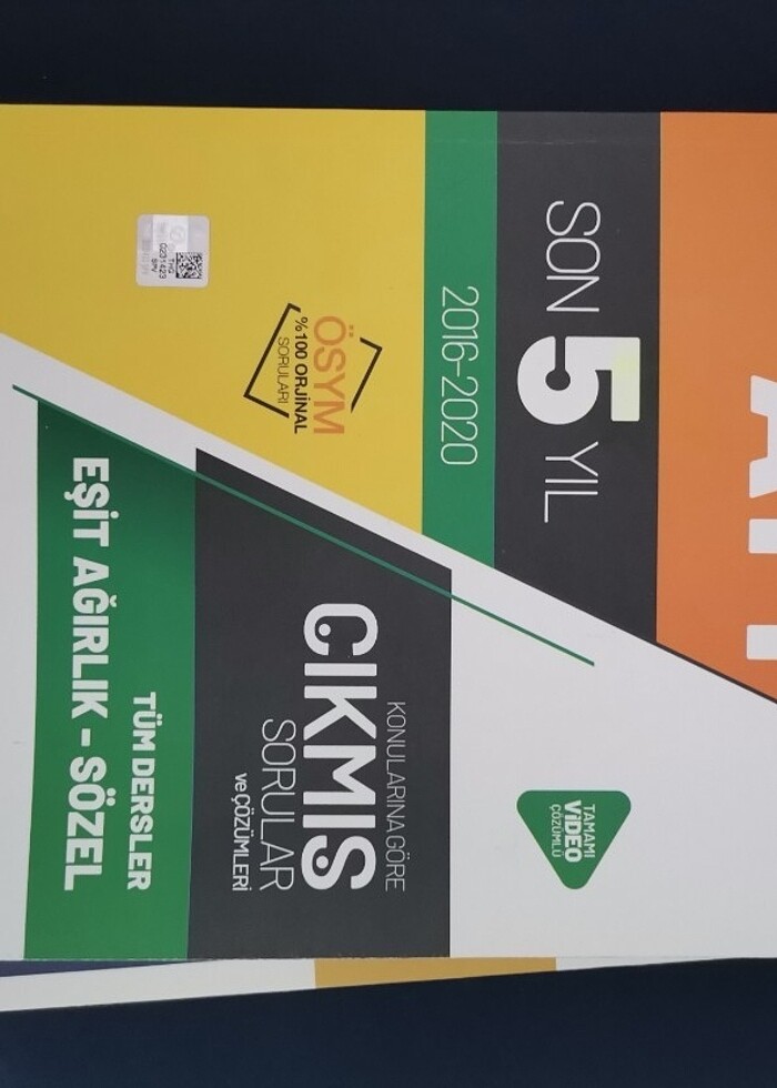 TYT AYT TEST KİTAPLARI  - Görsel 2