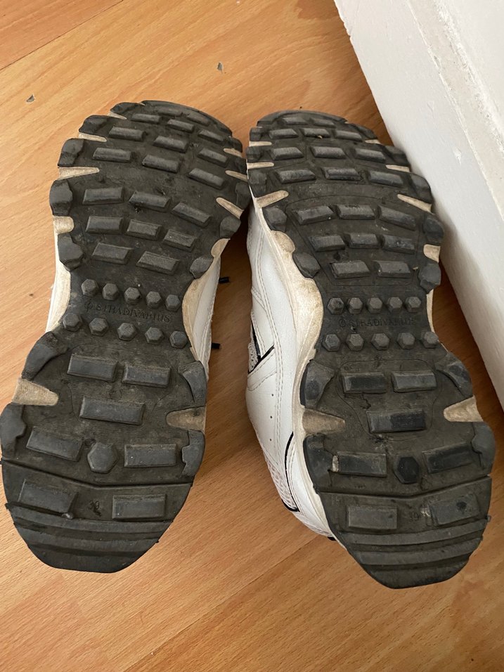 Beyaz Bağcıklı Kadın Spor Ayakkabı - Görsel 5