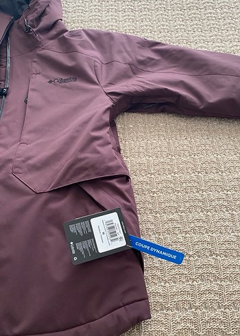 Bordo Kapüşonlu Fermuarlı Kadın Ceket - Görsel 4