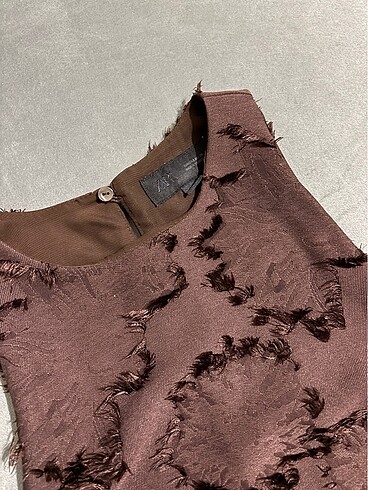 Zara Zara dokulu mini elbise