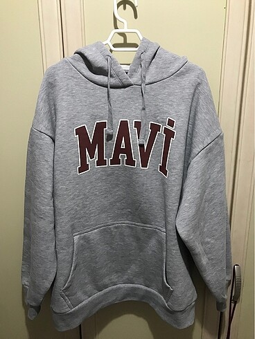 Mavi Logo Baskılı Sweatshirt