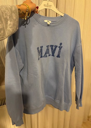 Mavi Kadın Bisiklet Yaka Sweatshirt - Görsel 3
