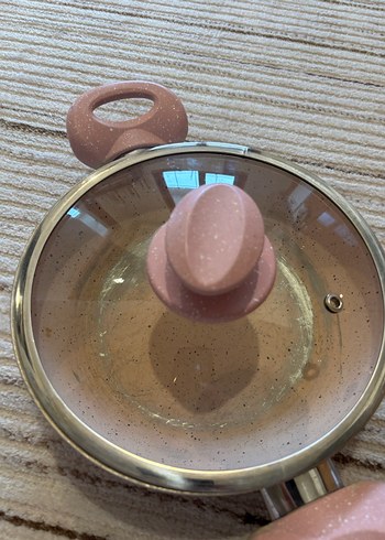 Pastel Bej Renkli Tencere Seti - Görsel 6