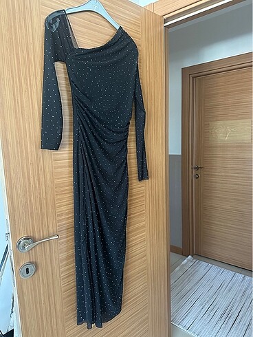 Full taşlı abiye elbise