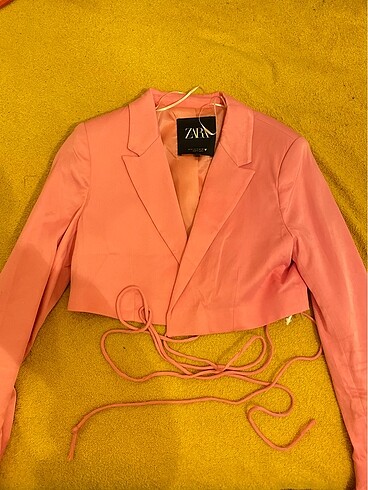 Bağlamalı blazer ceket
