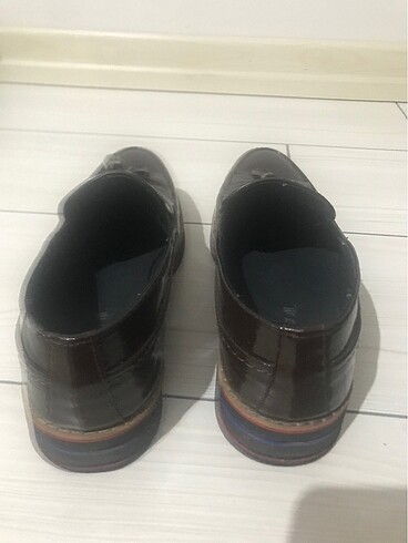 Erkek Rugan Püsküllü Ayakkabı - Görsel 4