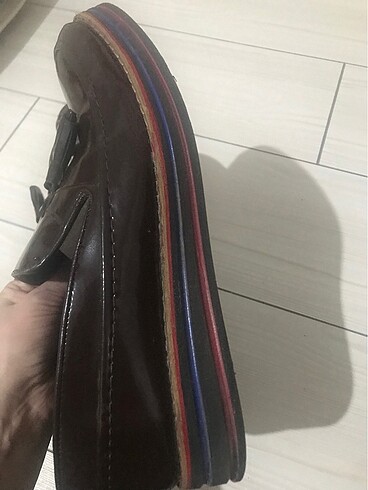 Erkek Rugan Püsküllü Ayakkabı - Görsel 6