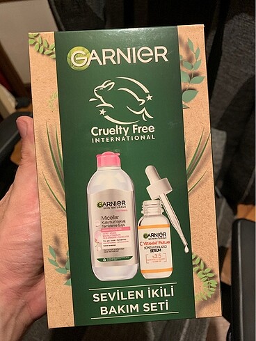Garnier C serum ve Micellar su