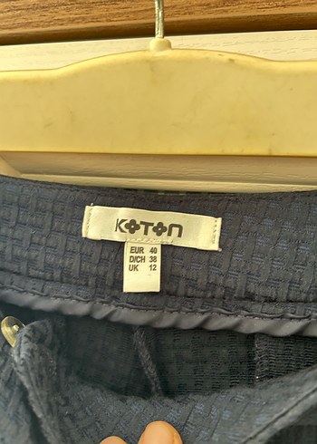 40 Beden Lacivert Kadın Kumaş Pantolon