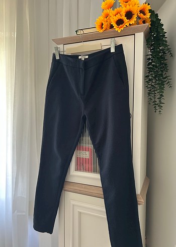 Lacivert Kadın Kumaş Pantolon