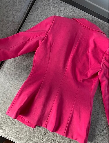 s Beden Pembe Blazer Ceket