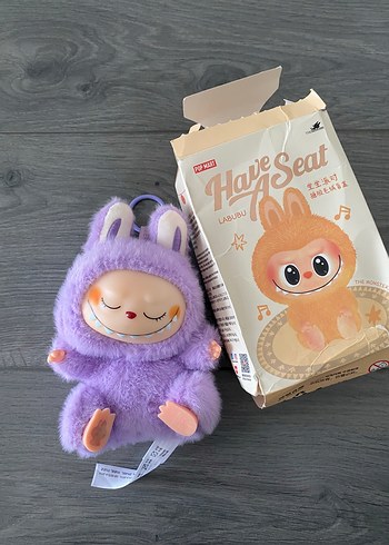 Labubu Mor Peluş Oyuncak