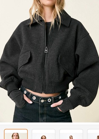 Pull and Bear kaşe ceket