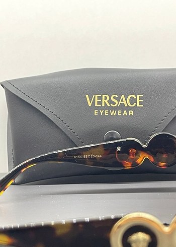 Beden kahverengi Renk Versace Kahverengi Tokalı Kadın Gözlüğü